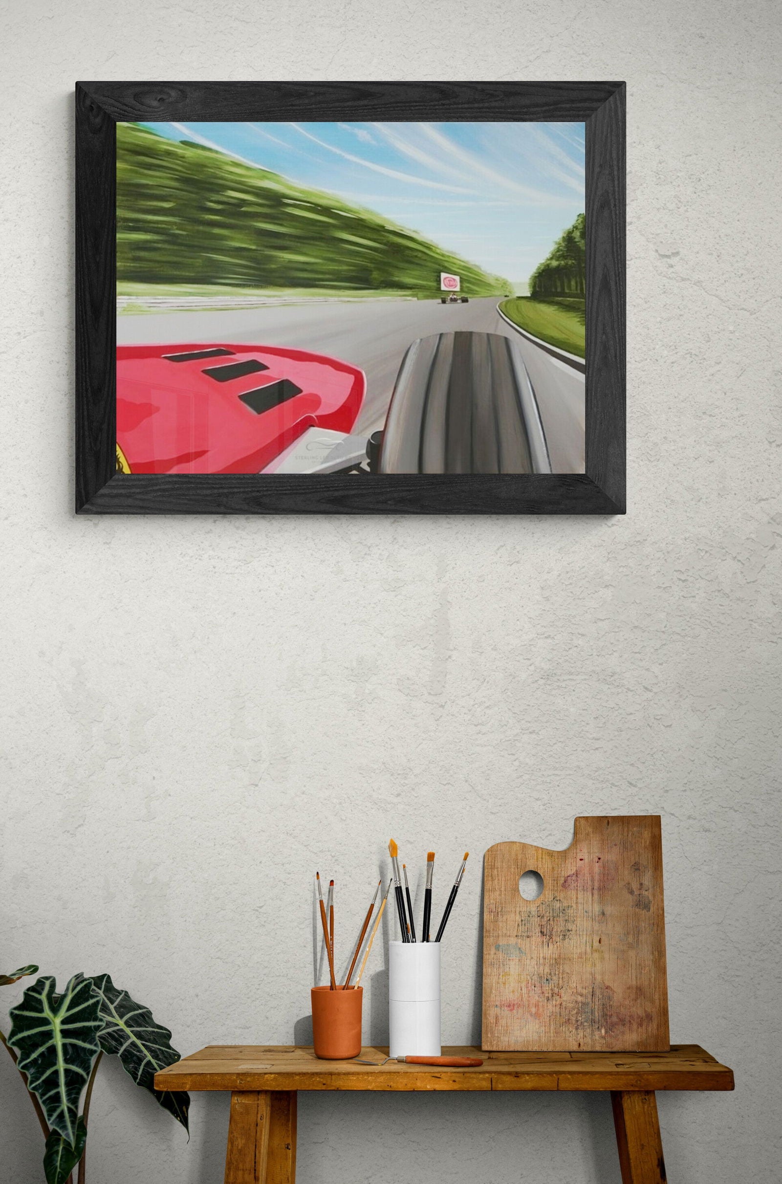 Ferrari 312 at Monza - Sterling Lee Auto Art