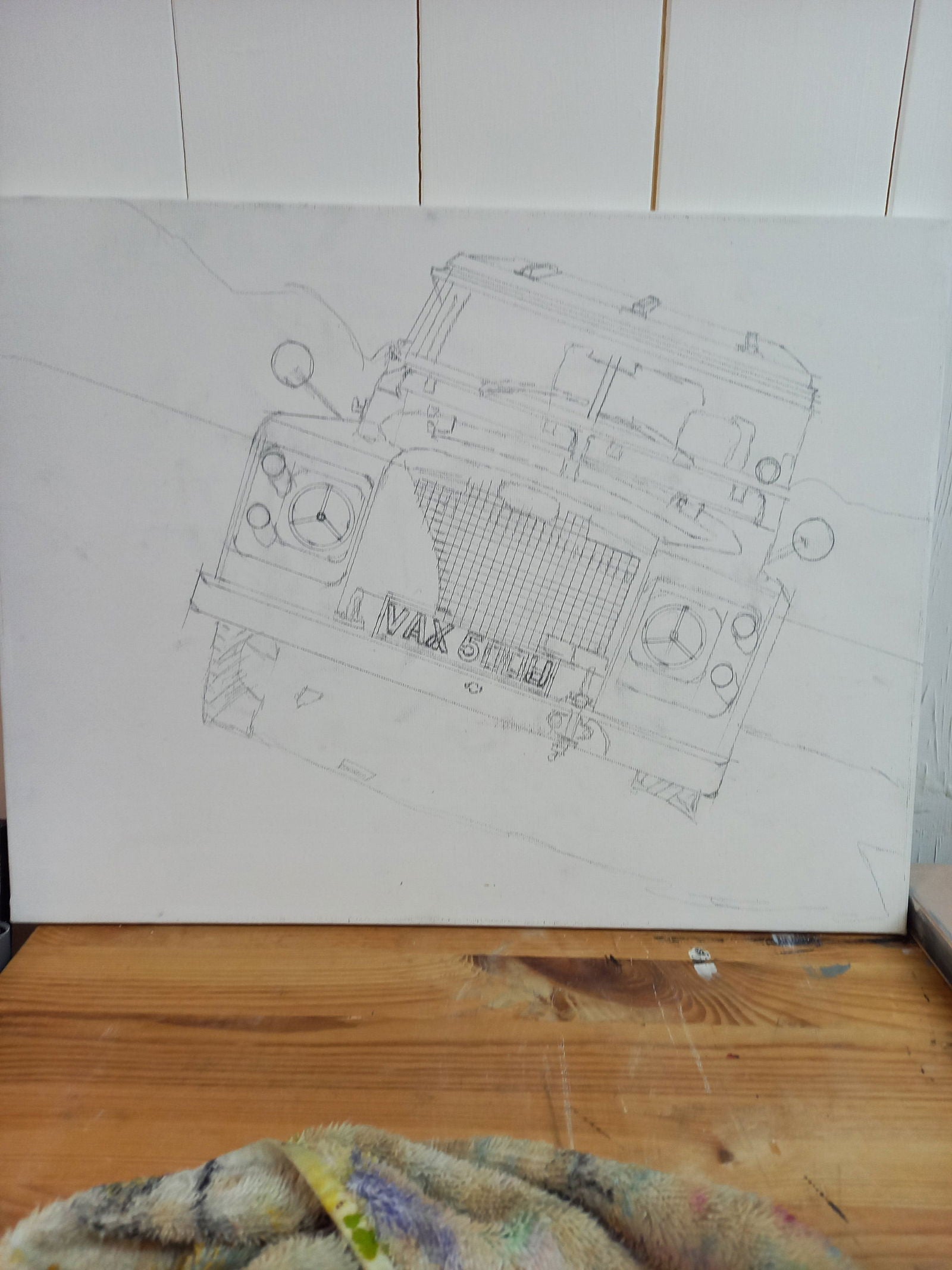 Land Rover Original Artwork - Sterling Lee Auto Art