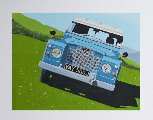 Land Rover Print - Sterling Lee Auto Art