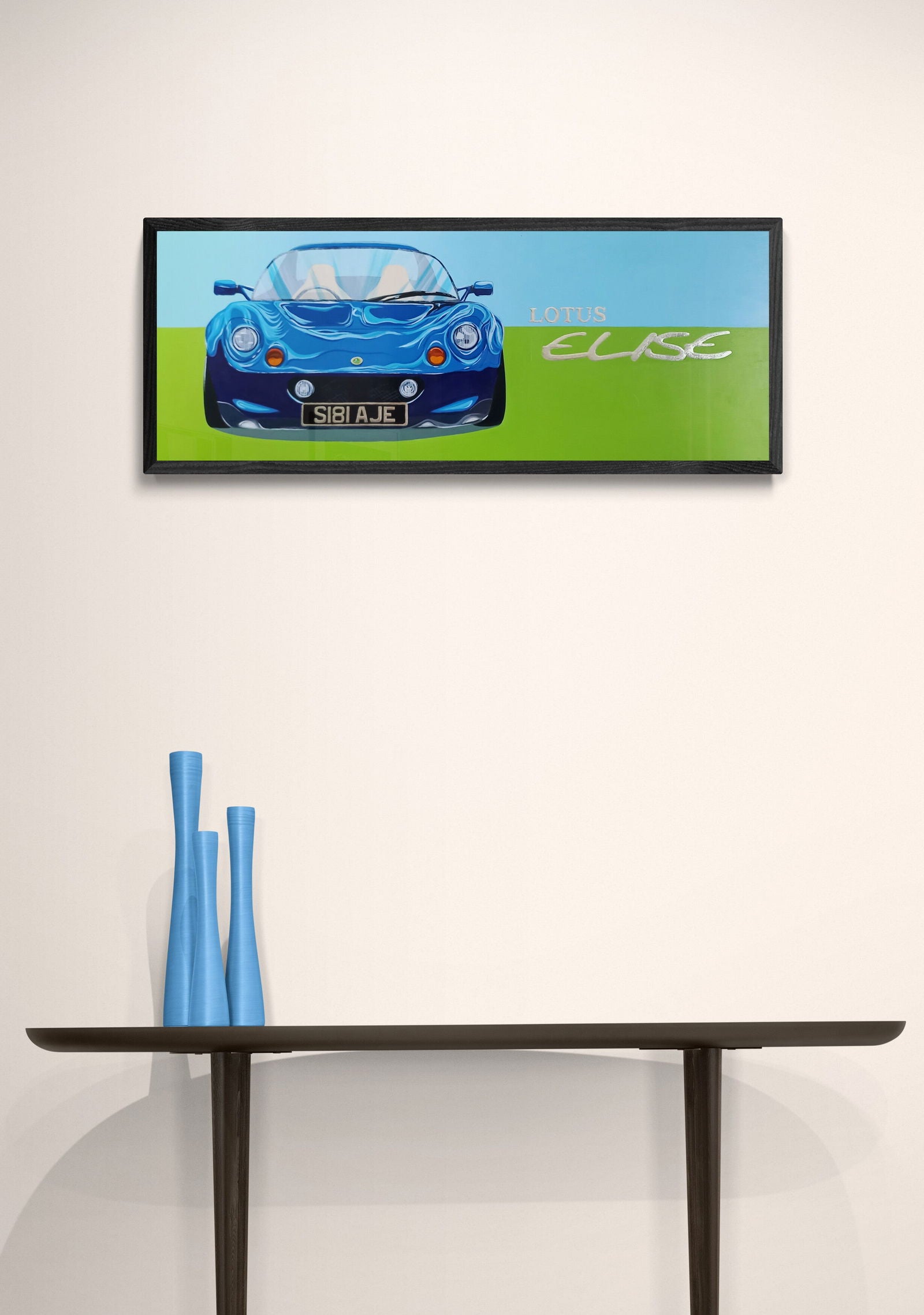 Lotus Elise Series 1 Original Artwork - Sterling Lee Auto Art