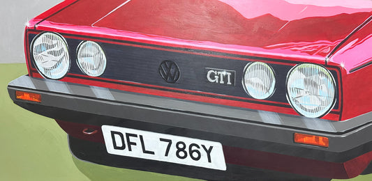 VW Golf Mk1 GTI Red