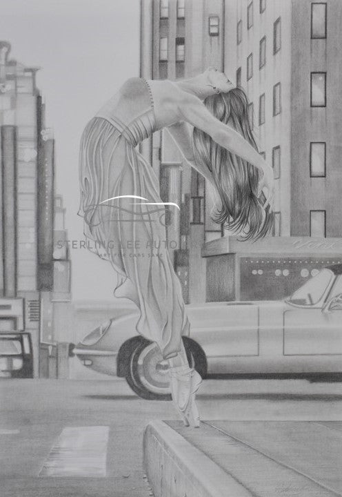 Grace and Pace Original Artwork - Sterling Lee Auto Art