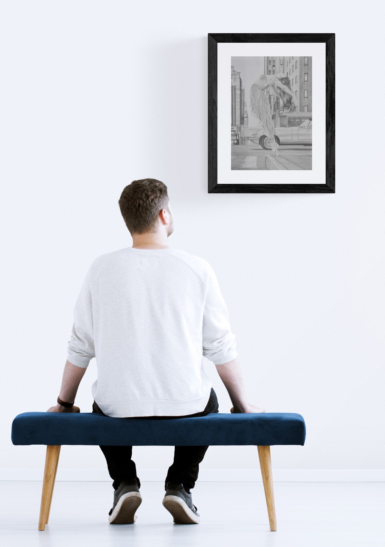 Grace and Pace Original Artwork - Sterling Lee Auto Art