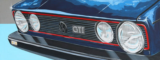 VW Golf GTI Front Grill - Sterling Lee Auto Art