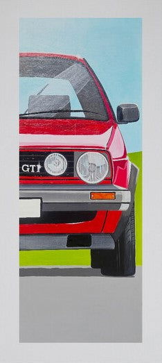 VW Golf GTI MK2 Print - Sterling Lee Auto Art
