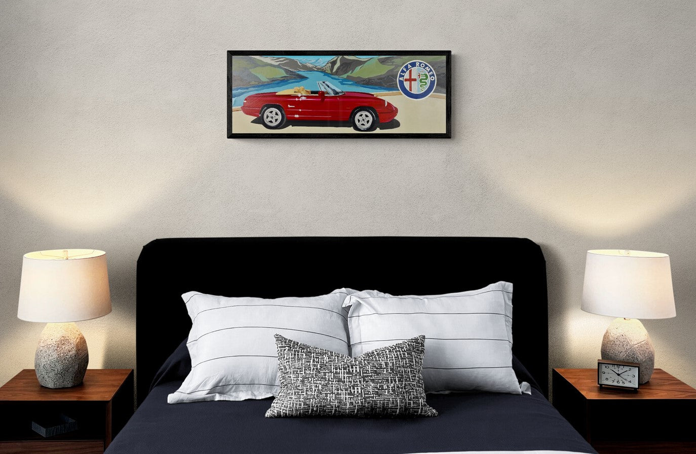 Alfa Romeo Spider S4 Original Artwork
